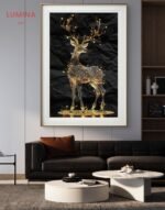 وقارُ الغزال المضيء