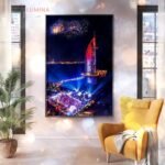 ⁦ليلةُ الاحتفالِ فوقَ ضفافِ "جُميرا⁩ - الصورة ⁦2⁩