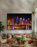 ⁦جوهرةُ الخليجِ المضيئة (The Radiant Doha Skyline)⁩ - الصورة ⁦2⁩